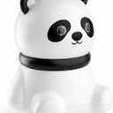 Mini Handheld Massager, Small Handheld Massager for Whole Body, Shoulders, Neck, Back, Leg, Pain Relief & Relaxation - Panda Gifts (White)