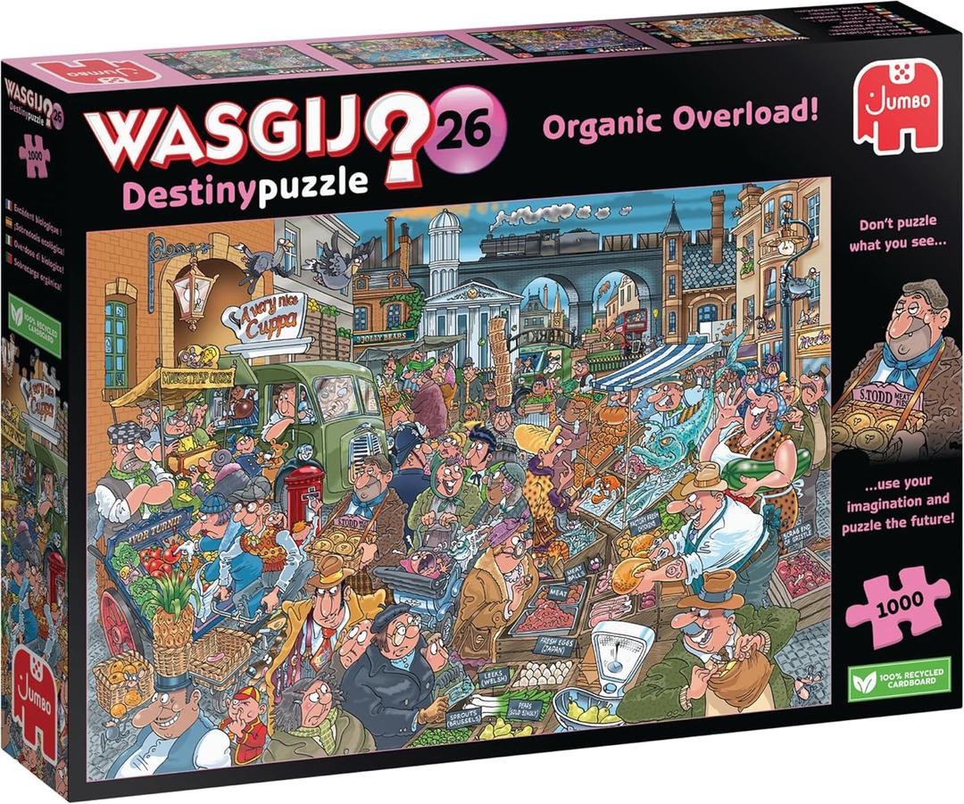 Jumbo Spiele GmbH JUM00022 Wasgij Destiny 26 Jigsaw Puzzle (1000-Piece)