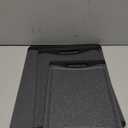 Extra Large Cutting Boards, Plastic Cutting Boards for Kitchen (Set of 3) Cutting Board Set Dishwasher Chopping Board with Juice Grooves Easy-Grip Handles, Dark Grey, Empune