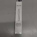 Matte Black Dinner Knife, GoGeiLi Stainless Steel Satin Finish 9.4-inch Dinner Table Knife Set, Service for 6, Dishwasher Safe