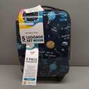 5 Piece Children's Travel Set: 18" Hardside Carry-on Luggage, 15" Backpack, 10" Lunch Bag, Neck Pillow, Luggage Tag
Bright and fun colors: Choose from a variety of vibrant colors to suit your child's personality and make it easy to spot their luggage