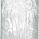 34 OZ Airtight Glass Storage Jar with Bamboo Lid - Vintage Glass Jar Vintage Food Containers Canisters Set for Kitchen Counter & Pantry - Ideal for Sugar, Flour, Coffee, Tea, Candy, Oats, Cereal