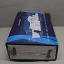 Cooling Pillow Queen Size Set of 2, Adjustable Bed Pillows for Sleeping, Luxury Shredded Memory Foam Side Sleeper Pillows 2 Pack, Cool No Flat Firm Cervical Neck Pillow for Side Sleepers Neck Pain (Crescent White(cooling)