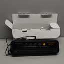 MegaWise Vacuum Sealer Machine | 80kPa Suction Power| Bags and Cutter Included | Compact One-Touch Automatic Food Sealer with External Vacuum System | Dry Moist Fresh Modes for All Saving needs (16.14 x 5.59 x 4.02 inches, Black)