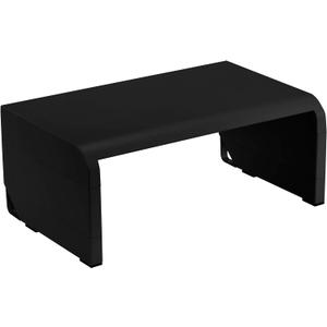Bostitch Office Konnect Adjustable Monitor Stand Riser, 4 Height Adjustments, Built-In Cable Management, Rubber Feet - Black