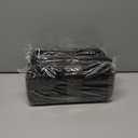 3 x TIGOJH Carrying Case compatible with Nintendo Switch 2 (2025), Switch 2 hard travel case, Nintendo Switch 2 carry case with 10 game cartridges and pocket for Switch 2 Accessories,Black