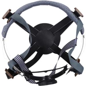 4 Point Attachment Hard Hat Replacement Ratchet Suspension Construction Hard Hat Liner Adjustable Universal Accessories Bump Cap Insert, Replaceable Helmet Accessory, Knob Adjustment
