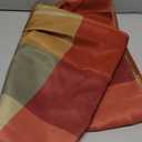 Rectangle Plaid Tablecloth for Thanksgiving, 60x84 inches Checkered Style Table Cloth Holiday Family Gathering Table Cover - Spillproof & Waterproof - Ideal for Indoor & Outdoor Use