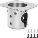 Hisencn Fire Burn Pot Replacement Parts for Pit Boss Pro 1150/1160 Pellet Grill, Firepot for Pit Boss PB1150PS2, PB1600PS1, PB1150PS3 Pellet Grill, FirePot for Pit Boss Accessories with Screws