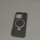 Scabre Phone Case, Armor Magnetic Phone Case with 360 Rotatable Invisible Ring Stand for iPhone 17/16/15/14/13/12 Pro Max (for iPhone 16 Pro Max,Gray)