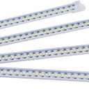 LED Grow Light for Plant Stand, Single-Driver Quad LED Light Strip for 9-Tier S-Shaped Modern Plant Shelf.