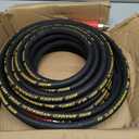 Hourleey 50FT Pressure Washer Hose with 3/8 Inch Quick Connect, High Tensile Wire Power Washer Hose, 4000 PSI