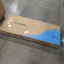 VECELO Full Size Beds Upholstered Platform Bed Frame with Height-Adjustable Teddy Fabric Headboard/Strong Wood Slats Supports / 7.9'' Under Bed Storage Space/Noise Free/No Box Spring Needed, Cream