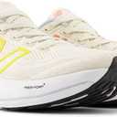 New Balance Women's Fresh Foam X Vongo V6 Running Shoe (5, Sea Salt/Lemon Zest/Light Chrome Blue)