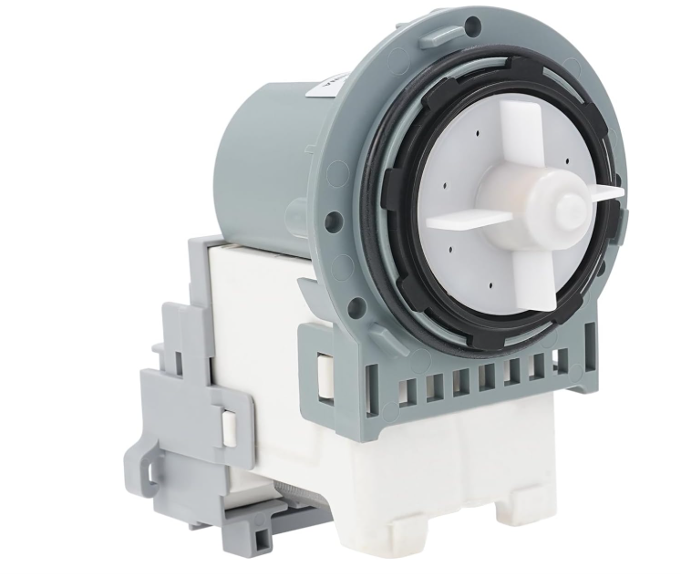 Washer Drain Pump for SAMSUNG WF42H5000AW/A2, WF45R6100AC/US, WF42H5200AW(/AF/AP)/A2, WA50R5200AW/US, WF45T6000AW/A5, WA50R5400AV/US, WA50M7450AW/A4, WA40J3000AW/AA, WA45H7000AW/A2 Replacement