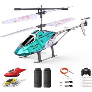 RC Helicopter, Remote Control Helicopter for Kids, 2.4 GHz, LED Light, One-Key Take Off/Landing, Altitude Hold, RC Toys for Boys Girls