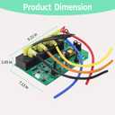 100093769 Water Heater Electronic Control Board Energy-Efficient Replacement Parts, Control Panel Cover Kit for Home & Commercial Use
