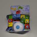 Montessori Puzzle Game for Kids - Wooden Face Changing Magic Cube Game, Educational Face Changing Cubes, 3+ Years (64 Cards, 16 Blocks, 1Bell)