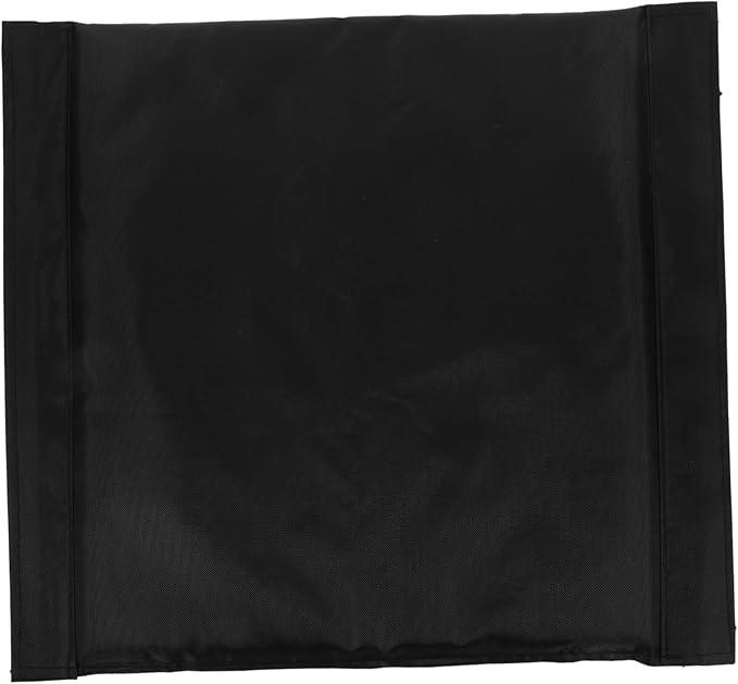 High Density Foam Wheelchair Seat Cushion with Durable Oxford Fabric Breathable Replacement Cushion for Seniors Fits Wheelchair Models Easy to Clean for Daily Use 16.5x18 Black