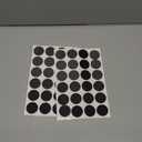 Mr. Pen- Self Adhesive Magnet Dots, 120 Pcs, 1.2" x 1mm, Magnets for Crafts, Magnets with Adhesive Backing, Magnet Stickers (Black Round)