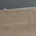 RESARE Waffle Bath Mat for Bathroom, Super Absorbent Bathroom Rugs Non Slip Machine Washable, Ultra Soft Quick Dry Boho Bath Rugs with Tassels for Floor, Upgraded Bordered Design, 24"x36" Brown