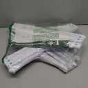 STARLATTA Foldable Drying Rack Clothing, 3-Tier Portable Clothes Drying Racks for Indoor & Outdoor, Anti-rust Compact Laundry Rack Collapsible, Compact Size, 15 lbs Max Load, White 28"D x 10"W x 35"H