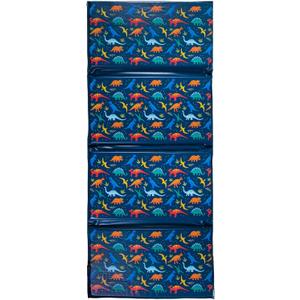 Wildkin Kids Vinyl Nap Mat  Foldable, Durable Rest Mat for Daycare & Preschool (Jurassic Dinosaurs)