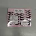 False Lashes Natural Look Faux Mink Eyelashes Wispy Fox Eye Lashes That Look Like Extensions 3D Mink Lashes Natural Strip Lashes Pack by Kiromiro 14 Pairs