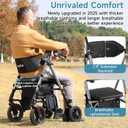 Walkers for Seniors, 2 in 1 Rollator Wheelchairs Combo 10" Big Wheels Walker with Seat, Rollator Transport Chair with Brakes Folding Rolling Walker for Adults, Grey