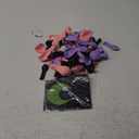 Halloween Balloon Garland Arch Kit, Light Pink Pastel Purple Black Spooky White Eyeball Latex Balloons with Scary 3D Bats Foil Balloon for Kid Halloween Party Decor Indoor Outdoor Backdrop Decorations