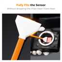 K&F CONCEPT Camera Cleaning Kit16mm APS-C Frame Sensor Cleaning Swab*6 + 20ml Sensor Cleaner, DSLR SLR Digital Camera CMOS Cleaning Compatible with Nikon Sony Canon Camera Clean