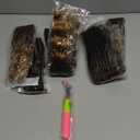 Eacia Goddess Box Braids Crochet Hair 14 Inch 7 Packs Ombre Pre Looped Crochet Hair with Curly Ends Short Boho Box Braids for Women(14 Inch, T1B/30/27#)