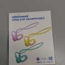 Kids Headphones, LK15 Open Ear Bluetooth Headphones with Air Conduction, Ultra-Light, 85dB Volume Limiting Wireless Headphone for Children Teens Boys Girls (Blue)