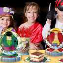 141Pcs Cartoon Themed Birthday Party Decorations for 20 Guests Cartoon Tableware Supplies Party Plates and Napkins Forks Cups Straws Tablecloth for Baby Shower Birthday Decorations