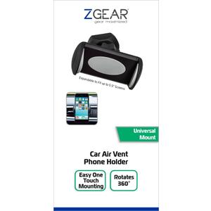 ZGear Car Air Vent Phone Holder, Black/Gray