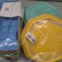 Holyton Music Light Up Balance Beam and Toddler Stepping Stones 13 Pieces, Non-Slip Plastic Balance Stackable Stepping Stones for Kids, Sensory Toys for Toddlers, Indoor or Outdoor Play, Easy Storage