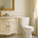 Wood Toilet Seat, Slow Close, High Gloss Finish, Premium Moulded Wood, Quick Release, White, PIKLiDS (Elongated)