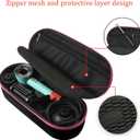 Travel Carrying Case for Dyson Supersonic Hair Dryer Compatible with Dyson HD16 HD15 HD08 HD07 HD03 HD01 Black