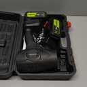 980,000 RPM Cordless Leaf Blower - 21V Electric Handheld Leaf Blower with 24.0Ah Batteries & Fast Charger - Lightweight for Patio, Lawn, Yard, Deck Cleaning - Dark