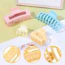 2 x Hair Claws 16 Pcs Hair Clips for Women Thin Thick Curly Hair Large and Small Matte Banana Clips Strong Hold Nonslip