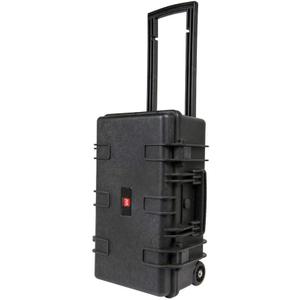 Monoprice Weatherproof Hard Case - 22 x 14 x 10 Inches, With Wheels and Customizable Foam, Shockproof, IP67, Ultraviolet And Impact Resistant Material, Black - Pure Outdoor Collection