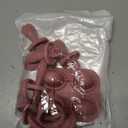 Silicone Baby Popsicle Molds with Sticks Dark Pink 