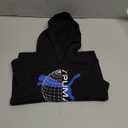 PUMA Kids' Graphic Hoodie, 3T, Black