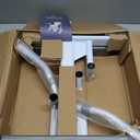 KMINA Toilet Safety Rails for Seniors, Heavy Duty Frame with Handles, Adjustable Height and Width, Handicap Grab Bars