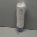 300 Pack Paper Cups 8 oz, Disposable Hot/Cold Beverage Drinking Cups, 8 OZ Paper Coffee Cups, Navy Floral Coffee Cups for Party, Picnic, Travel, and Events.