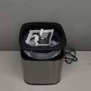 Nostalgia 2-Quart Electric Ice Cream Maker  Make Homemade Ice Cream, Gelato, Sorbet & Frozen Yogurt  No Salt/Ice Needed, Digital Controls, Mix-In Chute & Freezing Gel Canister  Stainless Steel