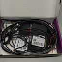 Dreamcolor Acrylic Interior Car LED Strip Light with Wireless APP, RGB 6 in 1 with 175 inches 593 LEDs Fiber Optic Strip Lights for Car, Dynamic Chasing Music Sync Neon Car Ambient Lighting Kits