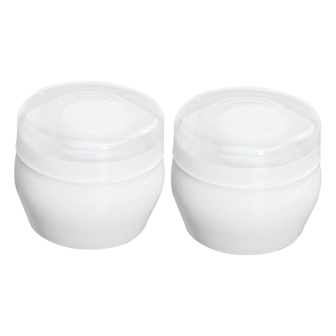 FRCOLOR Face for Powder 2 Sets Baby Talcum Powder Puff Non-deforming Refuse Flying for Summer Care