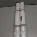 2 x Shelf & Drawer Liner for Kitchen Cabinets, 17.5In x 10Ft Non-Slip Non-Adhesive Shelf Paper Protect Dresser and Cupboard, Waterproof Drawer Mats for Bathroom, Easy Install (White Diamond)