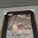 Malden Rustic Woods Wall Picture Frame 11" x 14" - Black/Rustic Brown